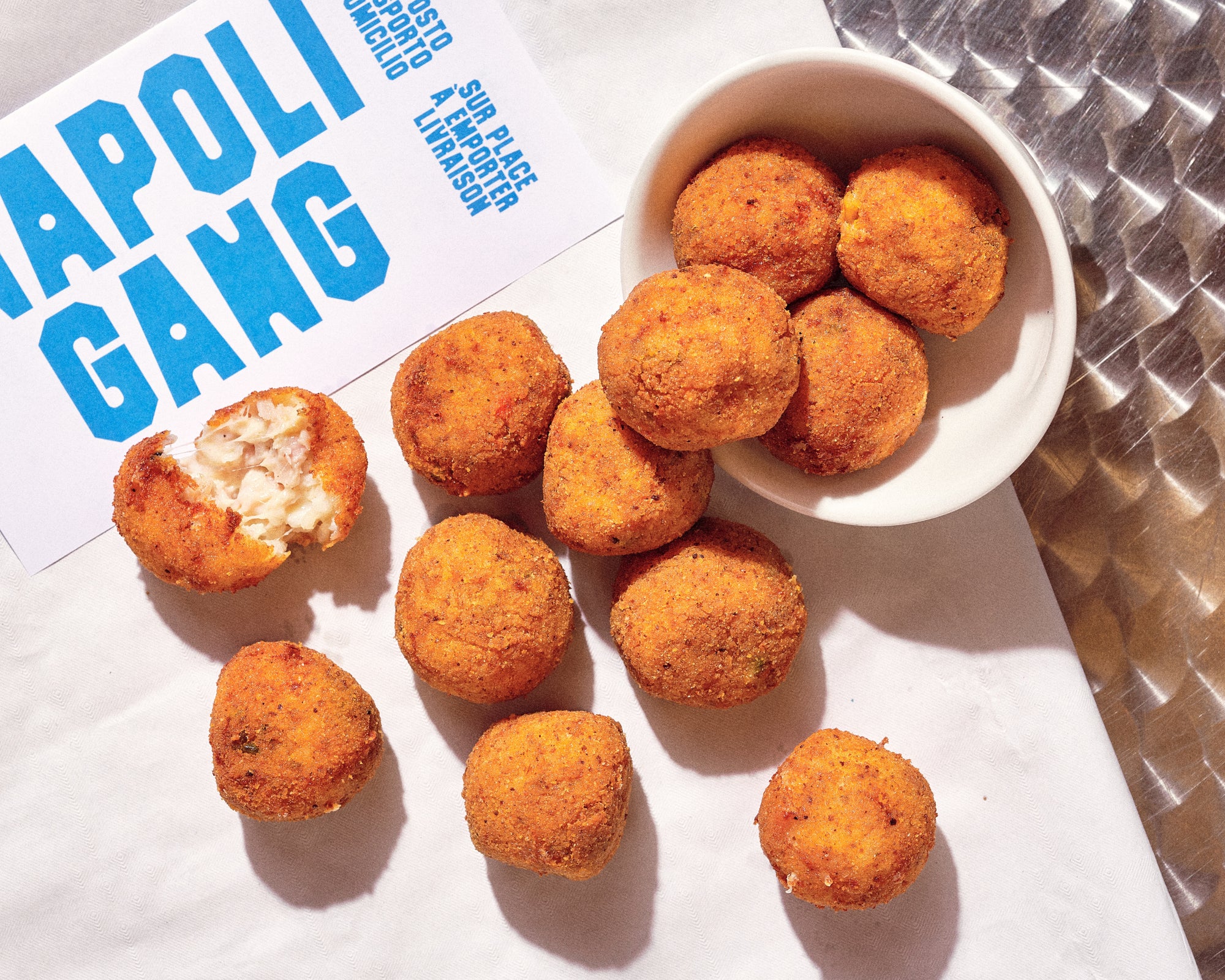 Bucket lucky - Arancini prosciutto x 12