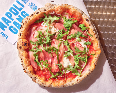 Pizza Parma e Stracciatella