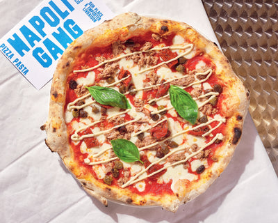 Pizza le thon monte